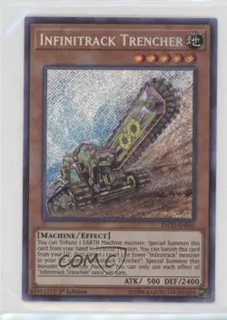 Infinitrack Trencher (SE) 1st Ed. YuGiOh The Infinity Chasers #INCH-EN005 07pa - Image 1