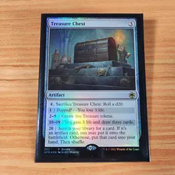 MTG Treasure Chest Foil AFR #397 Rare 2021 - Image 1
