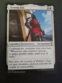MTG Flaming Fist #18 CL Battle for Baldur's Gate -Combine Ship 1-10 $4.88 - Image 1