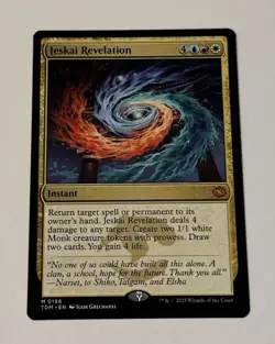 MTG Jeskai Revelation - Tarkir Dragonstorm LP - Image 1