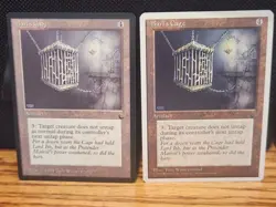 MTG ~ 1x Barl's Cage ~ M/NM ~ THE DARK + 4th Edition version - Image 1