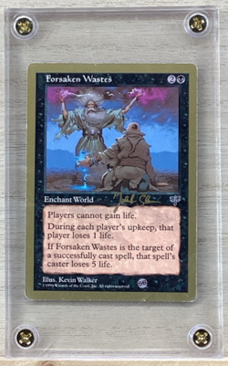 1997 MTG Card - FORSAKEN WASTES - Seattle World Championship - Image 1