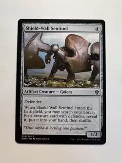 Shield-Wall Sentinel - MTG Dominaria United - NM - Image 1