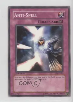 Anti-Spell 1st Ed. YuGiOh Magician's Force #MFC-103 2003 2p6 - Image 1