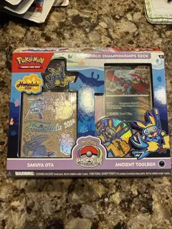 Pokemon Cards - 2024 World Championships Deck - ANCIENT TOOLBOX [Sakuya Ota] - Image 1