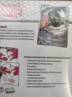 Pokemon White Flare Elite Trainer Box ETB New Factory Sealed In Hand - Image 2