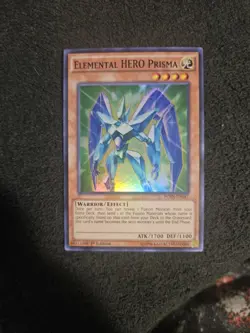 Elemental HERO Prisma FUEN-EN047 1st Edition Super Rare - LP - Yugioh - Image 1