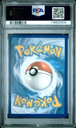 2019 POKEMON SUN & MOON TEAM UP 119 DRAGONITE-HOLO COSMOS PSA 8 - Image 2