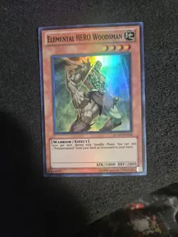Elemental HERO Woodsman - LCGX-EN034 - Super Rare Unlimited Edition - YUGIOH - Image 1