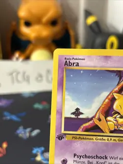 Abra Pokemon German Base Set 1st Edition (ABRA) #43 Super Clean Vintage Centered - Image 4