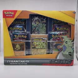 Pokemon TCG Tyranitar EX Premium Collection Promo Collection Box NEW SEALED - Image 1