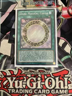Dark Magical Circle Secret Rare1st Edition TDIL-EN057 Yugioh Dark Magician - Image 1