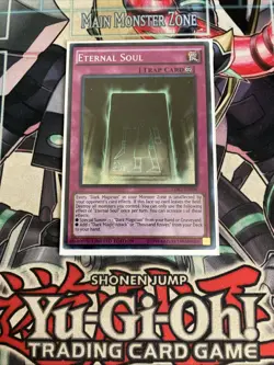 Eternal Soul Secret Rare 1st Edition LDK2-ENS06 Yugioh Dark Magician - Image 1