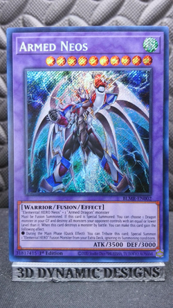 | Yugioh Armed Neos BLMR-EN002 1st Edition Secret Rare NM 🔥 | - Image 1