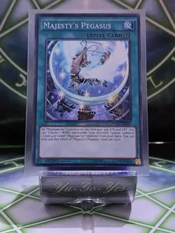 DOCS-EN058 Majesty's Pegasus Super Rare 1st Edition YuGiOh Card NM - Image 1