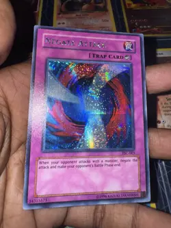 Yugioh Negate Attack The Sacred Cards TSC-003 Prismatic Secret Rare Promo NM - Image 2