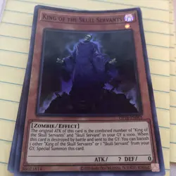 Yugioh King Of The Skull Servants Super Rare OP16-EN005 NM - Image 1