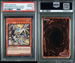 PSA10 Yugioh Dragon of Illumination Sanctuary's Shield 2025-EN004 Yu-Gi-Oh! - Image 3