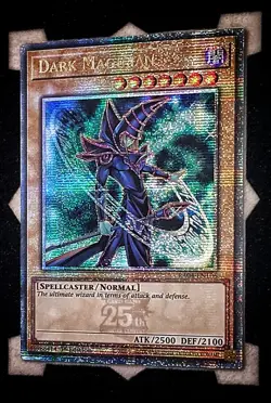 Dark Magician RA04-EN106 Quarter Century Rare Master Duel Art 1st Ed Yugioh - Image 1
