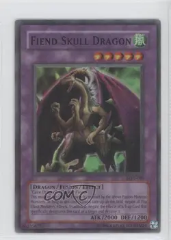 Fiend Skull Dragon Unlimited YuGiOh Legacy of Darkness #LOD-039 2003 fm0 - Image 1