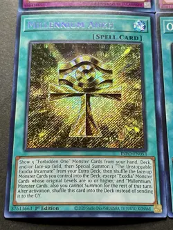 Millennium Ankh + Obliterate!!! Blaze + Obliterate!!! + Exxod Of Rage | YuGiOh! - Image 4