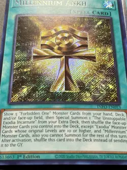 Millennium Ankh + Obliterate!!! Blaze + Obliterate!!! + Exxod Of Rage | YuGiOh! - Image 2