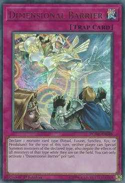 🔥YuGiOh TCG Dimensional Barrier - Duel Devastator (DUDE) NEAR MINT🔥 - Image 1