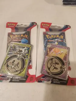 Pokemon TCG Scarlet Violet BOOSTER PACK Spidops/Espathra PROMO CARD ➕ COIN 🪙 - Image 1