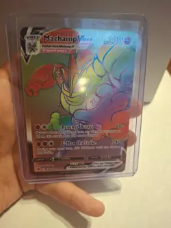 Machamp Vmax 194/189 Secret Rare Astral Radiance Pokemon TCG Card NM - Image 1