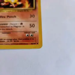 Magmar 36/102 - Base Set Pokemon Card - MP - Image 3
