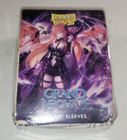 Grand Archive Tristan Dragon Shield Card 100 Art Sleeves DAMAGED BOX AT-15115 - Image 1