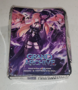 Grand Archive Tristan Dragon Shield Card 100 Art Sleeves DAMAGED BOX AT-15115 - Image 2