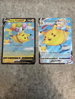 Pokemon Card TCG - Flying Pikachu V & VMAX Ultra Rare Celebrations Near Mint A - Image 1