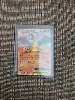 Charizard EX XY17 Pokemon Promo Card Black Star Promo Holo TCG - Image 1