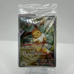 Pokemon TCG Eevee Prismatic Evolutions Promo Card SVP173 Sealed - Image 1