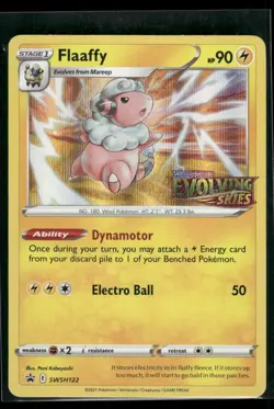 Flaaffy - SWSH122 - PreRelease Pokemon Promo Sword & Shield Holo Card NM - Image 1