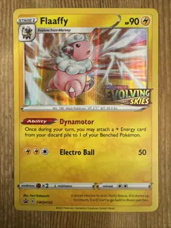 Flaaffy - SWSH122 - PreRelease Pokemon Promo Sword & Shield Holo Card NM - Image 1