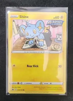 Shinx 039/159 Pokemon TCG Card CROWN ZENITH Near Mint NM - Image 1