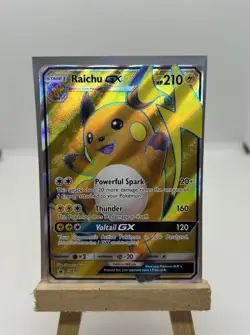 Raichu GX - SM90 - Pokemon Sun & Moon Promo Ultra Rare Card NM - Image 1
