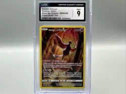 CGC 9 Galarian Articuno SWSH282 Black Star Promo Full Art Pokemon Card - Image 1