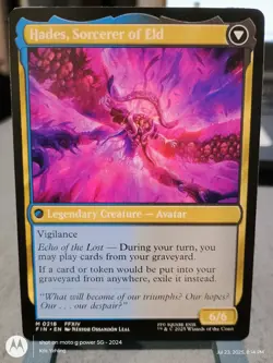 MTG Emet-Selch, Unsundered Final Fantasy Regular Mythic NM - Image 2