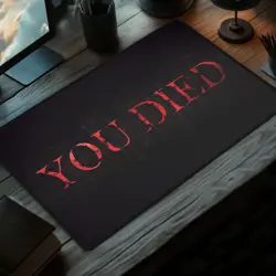YOU DIED, Magic The Gathering Playmat, MTG, TCG Large Mousepad, - Image 4