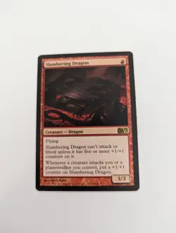 Slumbering Dragon - Core Set 2013 148 - Regular Rare MTG - Image 1
