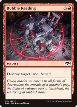 MTG Rubble Reading - Ravnica Allegiance (RNA) LP #110 - Image 1