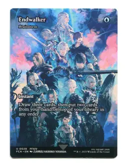 Endwalker Brainstorm Showcase NM #0028 Final Fantasy FIN MTG Magic the Gathering - Image 1