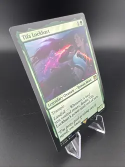 Tifa Lockhart Final Fantasy MTG Legendary Creature Foil #0206 - Image 3