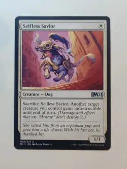 Selfless Savior Core Set 2021 Regular MTG - Image 1