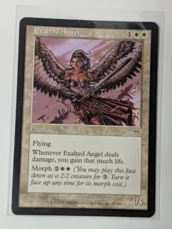 Exalted Angel #28 - Onslaught, 2002 - MTG Magic: The Gathering - Light Play - Image 1