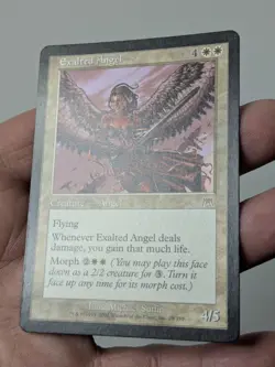 Exalted Angel #28 - Onslaught, 2002 - MTG Magic: The Gathering - Light Play - Image 4