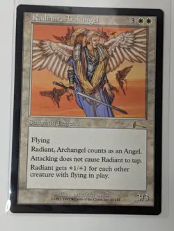 Radiant, Archangel #20 - Urza's Legacy - MTG Magic: The Gathering - Light Play - Image 1
